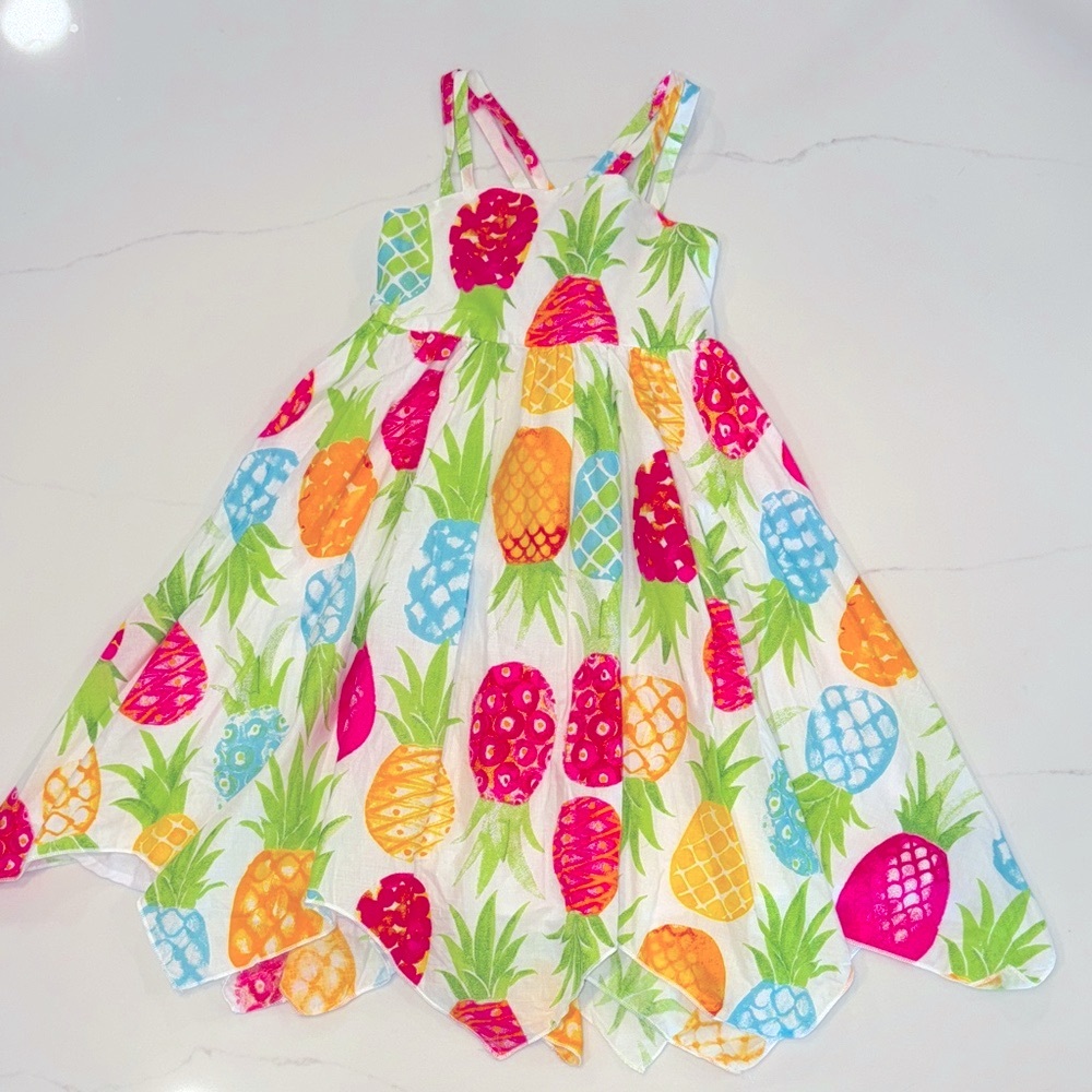C&C California Multicolor Pineapple Dress NWOT